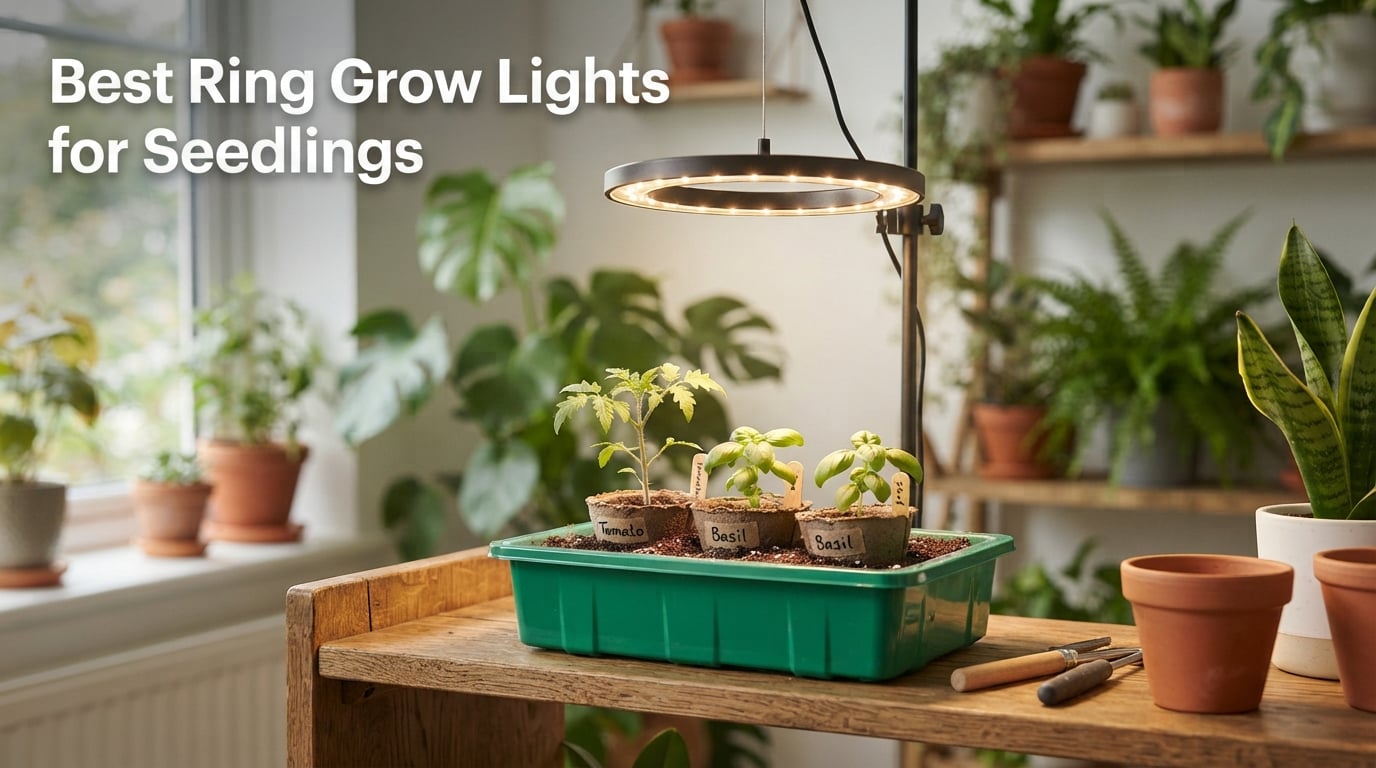 10 Best Ring Grow Lights for Seedlings (October 2026)