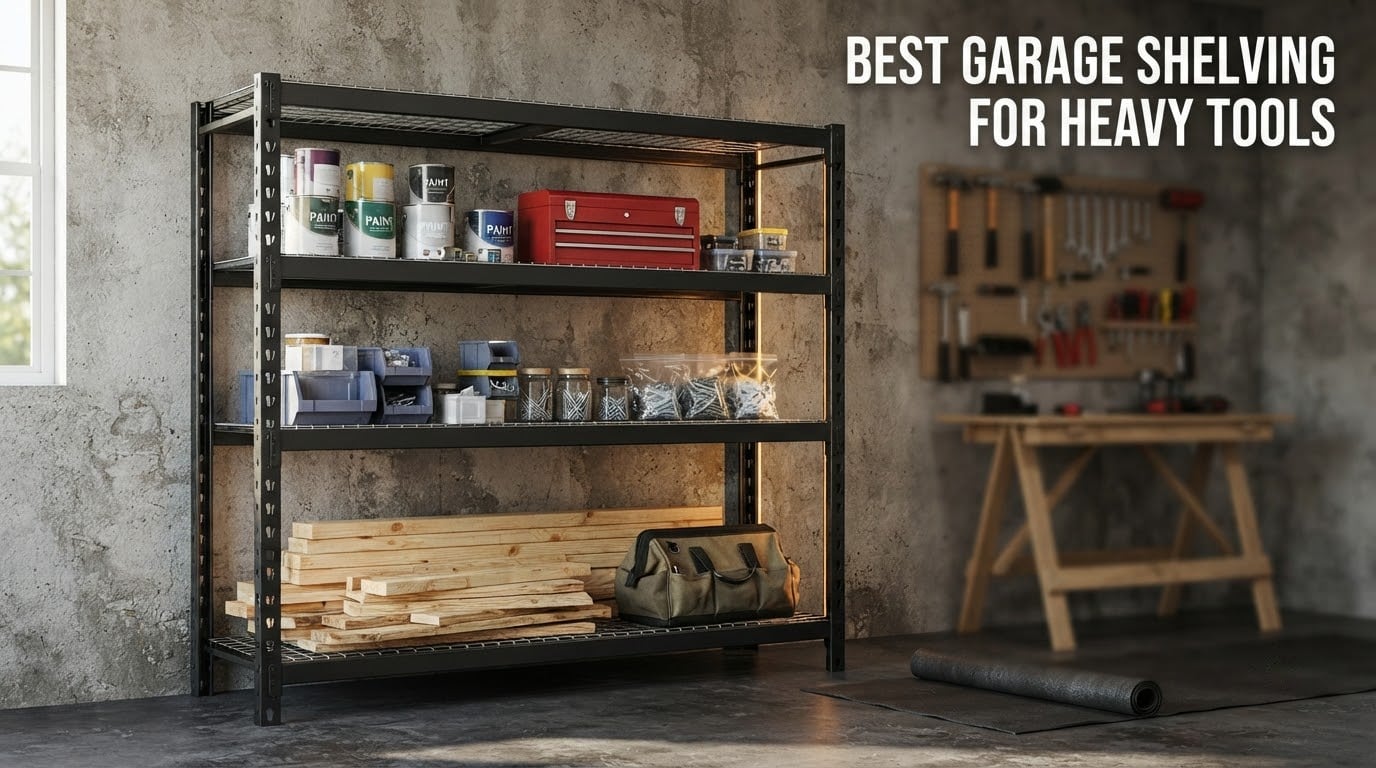 10 Best Garage Shelving for Heavy Tools (October 2026)