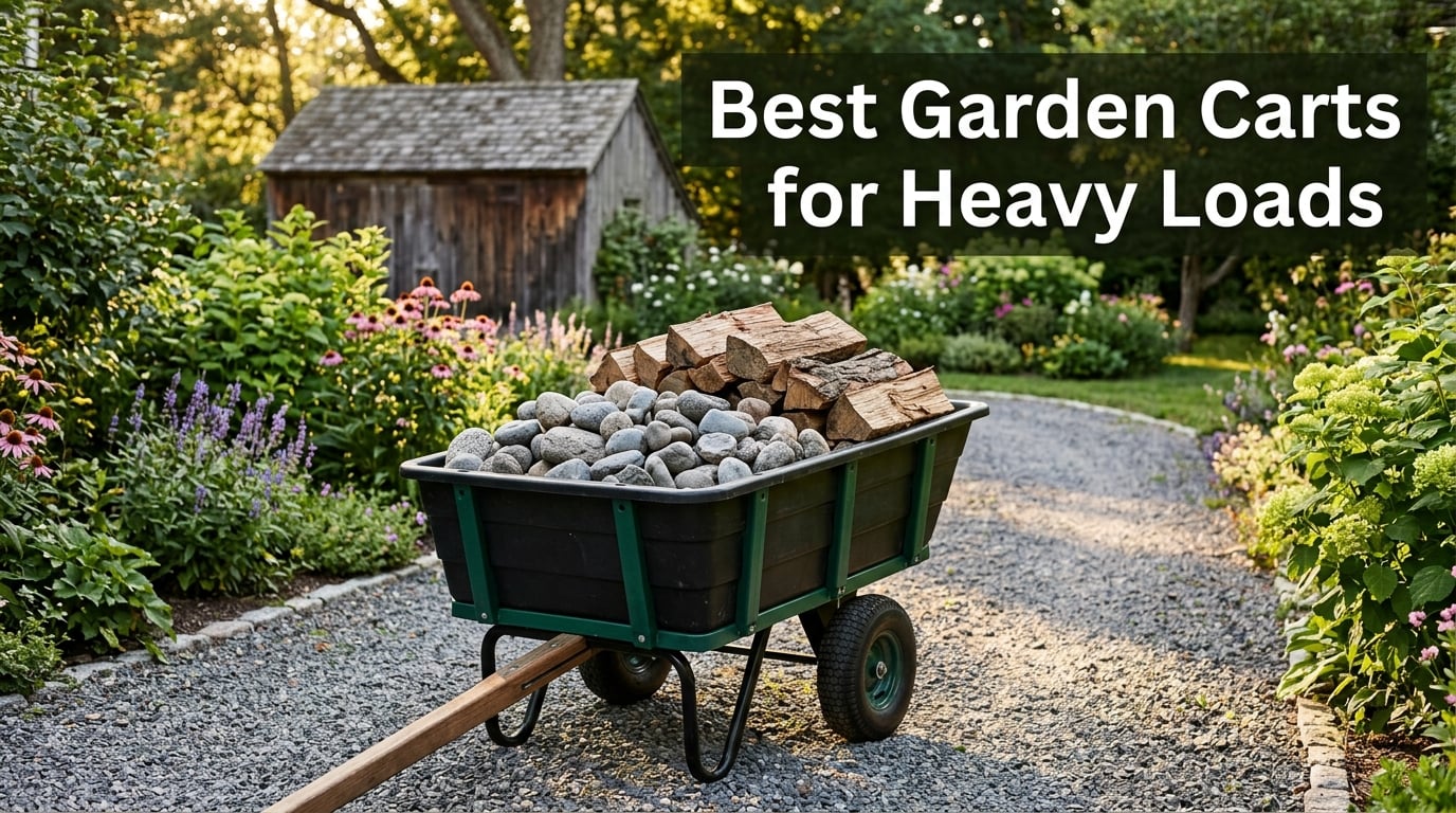 8 Best Garden Carts for Heavy Loads (October 2026)