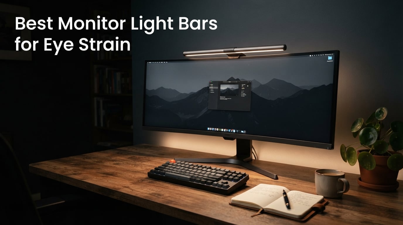 8 Best Monitor Light Bars for Eye Strain (October 2026)