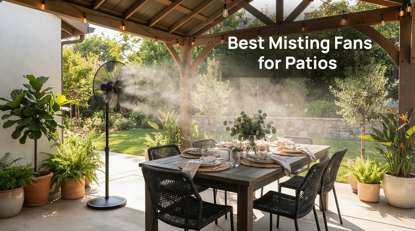 8 Best Misting Fans for Patios (September 2026) Tested