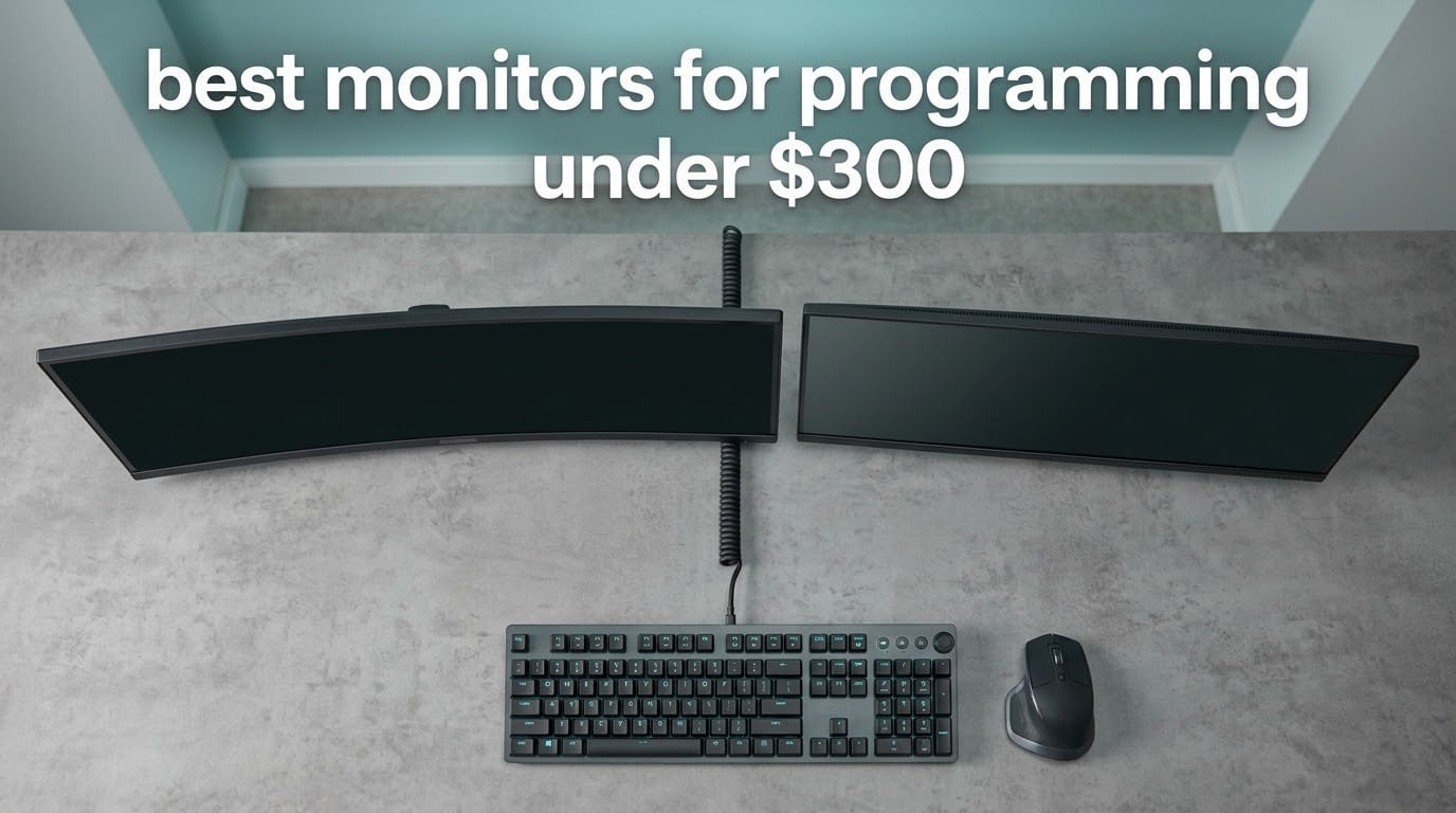 12 Best Monitors for Programming Under $300 (October 2026)