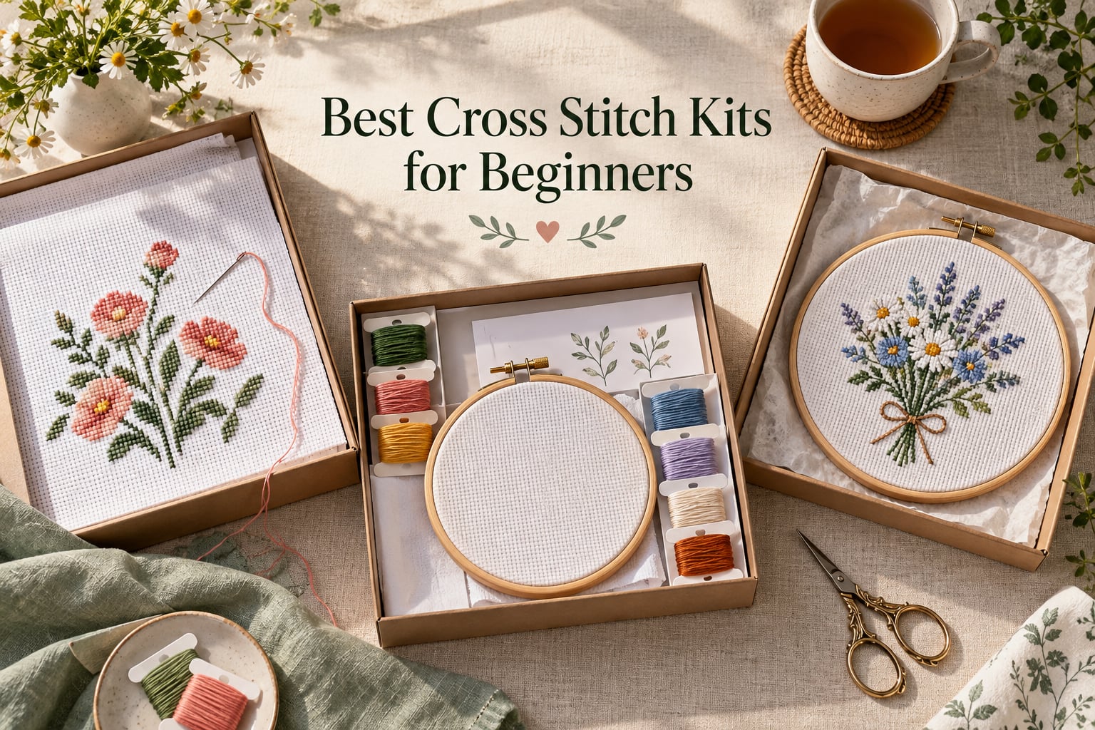 10 Best Cross Stitch Kits for Beginners (September 2026)