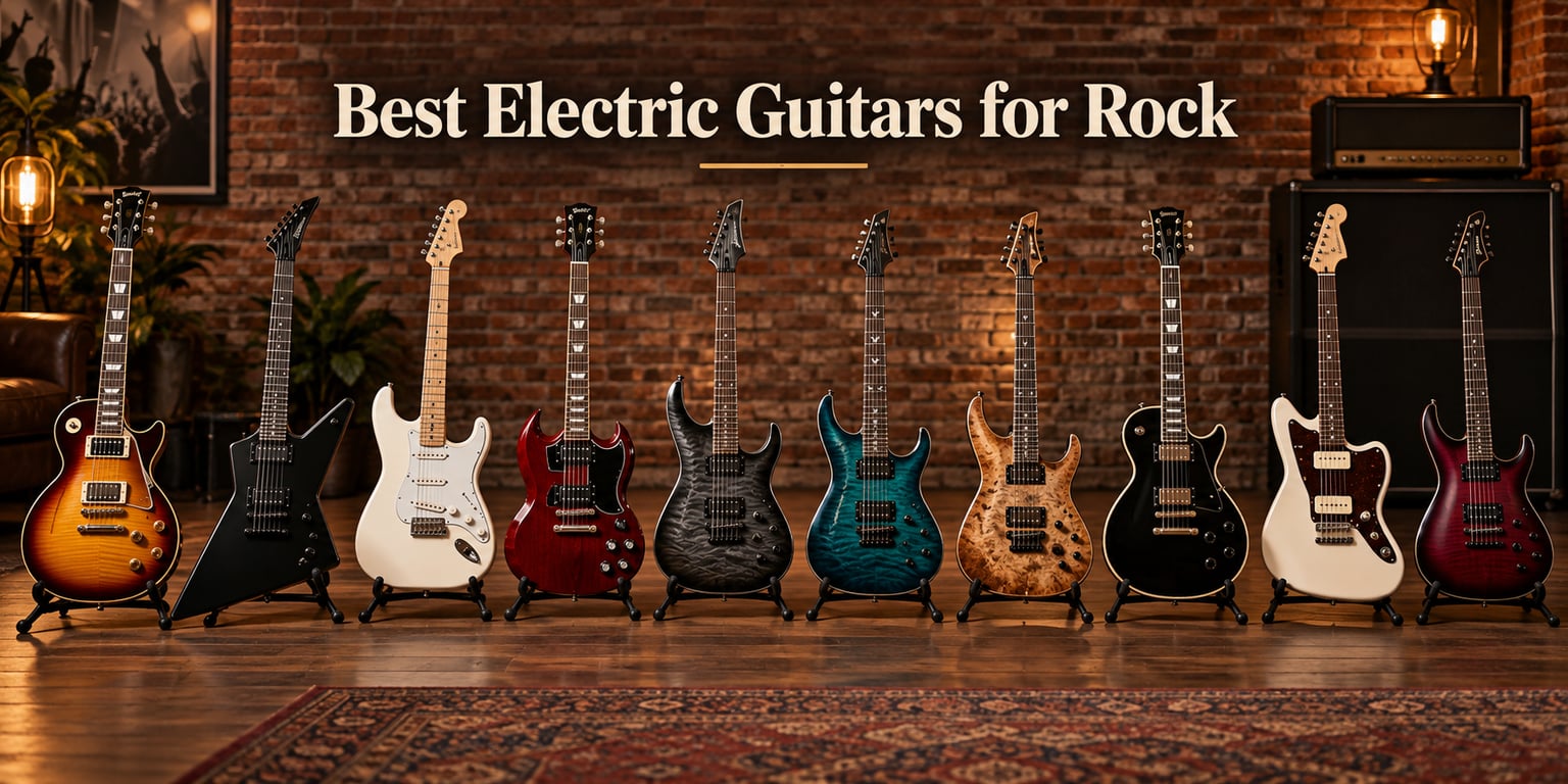 10 Best Electric Guitars for Rock (October 2026) Tested & Ranked