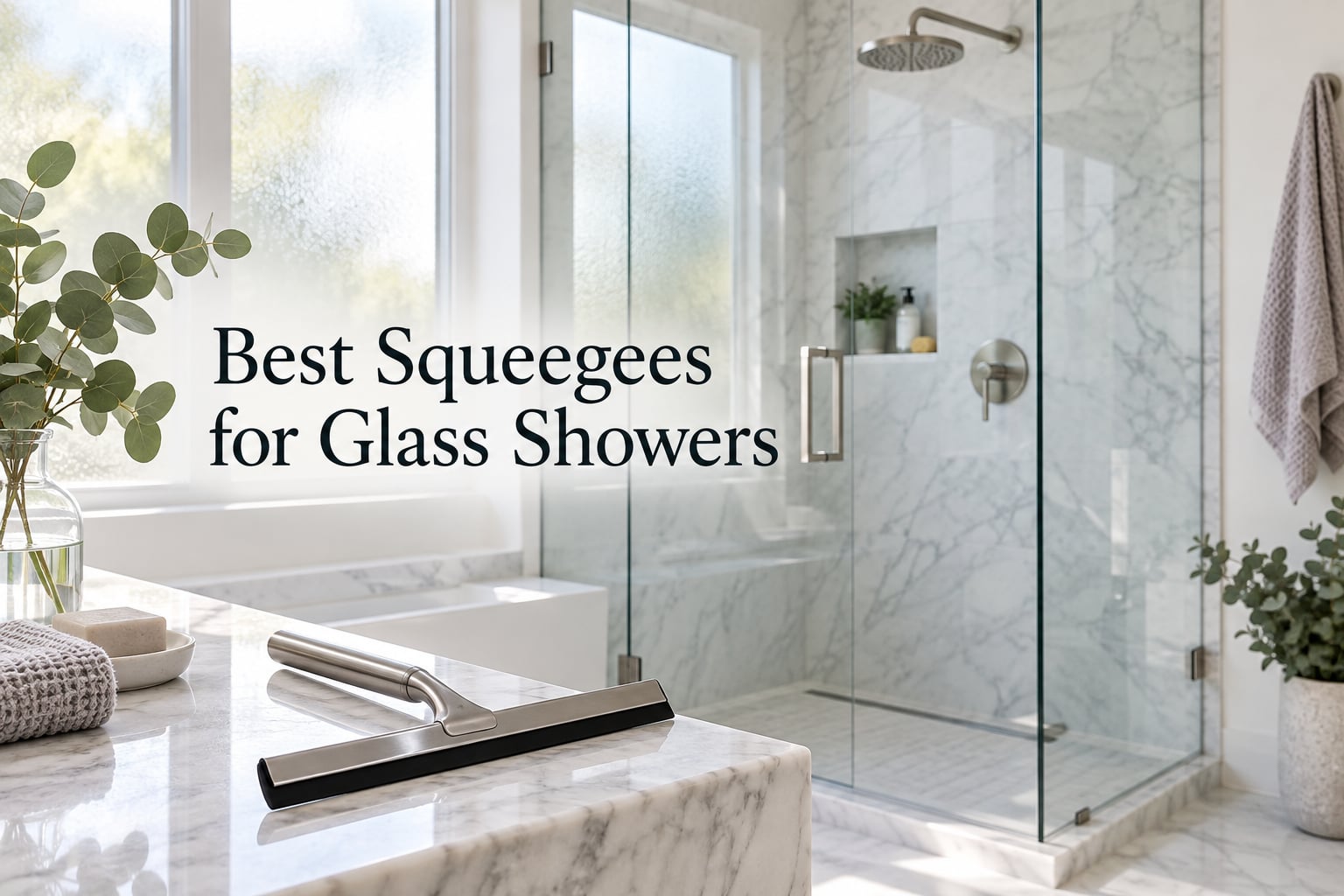 Best Squeegees for Glass Showers