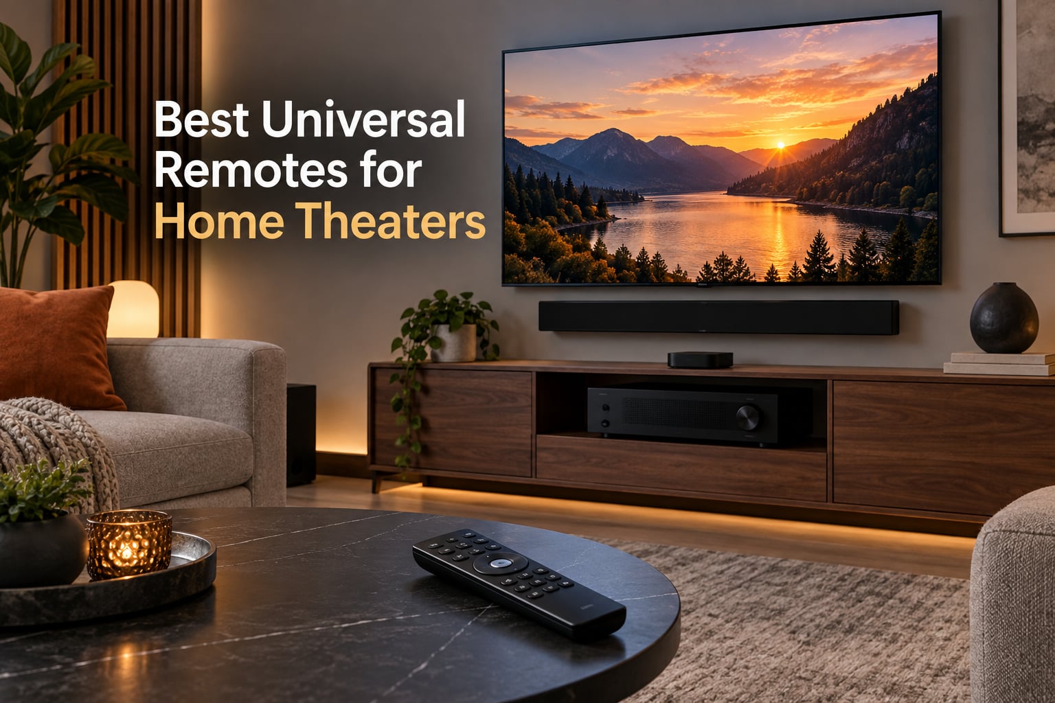 10 Best Universal Remotes for Home Theaters (October 2026)