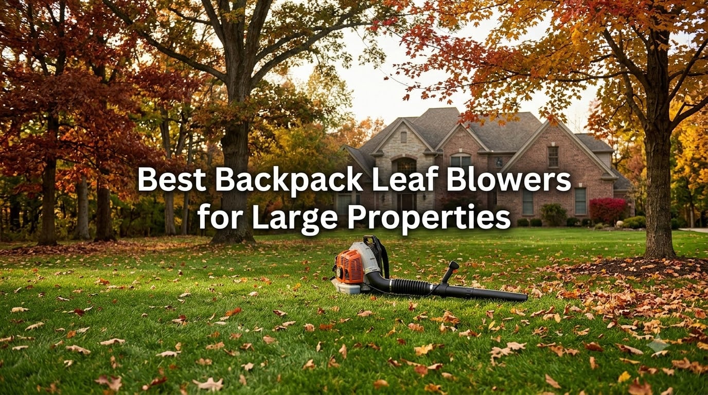 Best Backpack Leaf Blowers for Large Properties