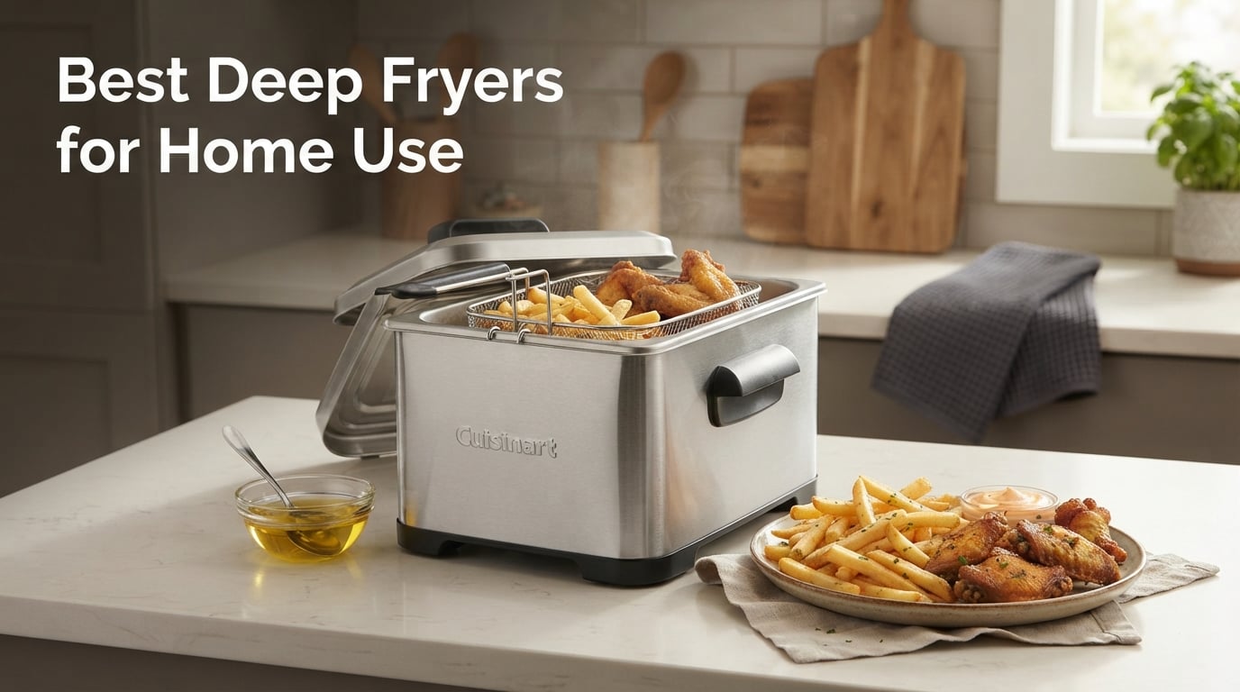 8 Best Deep Fryers for Home Use (September 2026) Tested