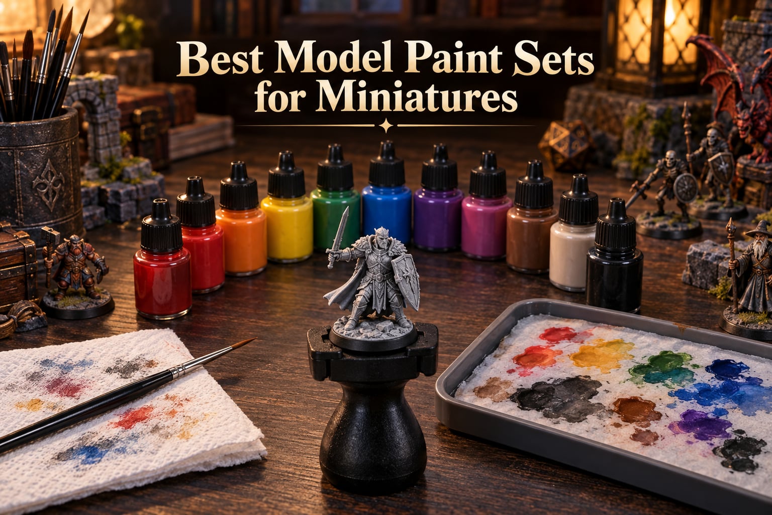 10 Best Model Paint Sets for Miniatures (September 2026) Tested