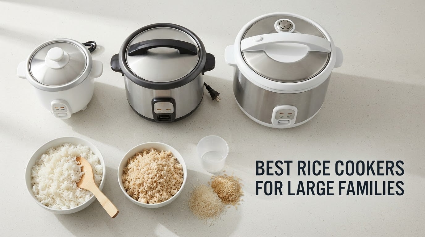 12 Best Rice Cookers for Large Families (October 2026)