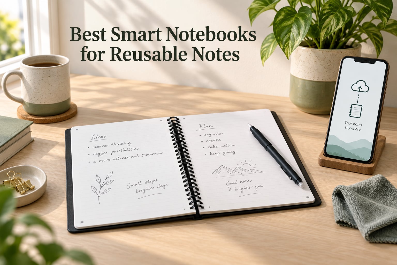10 Best Smart Notebooks for Reusable Notes (September 2026) Tested