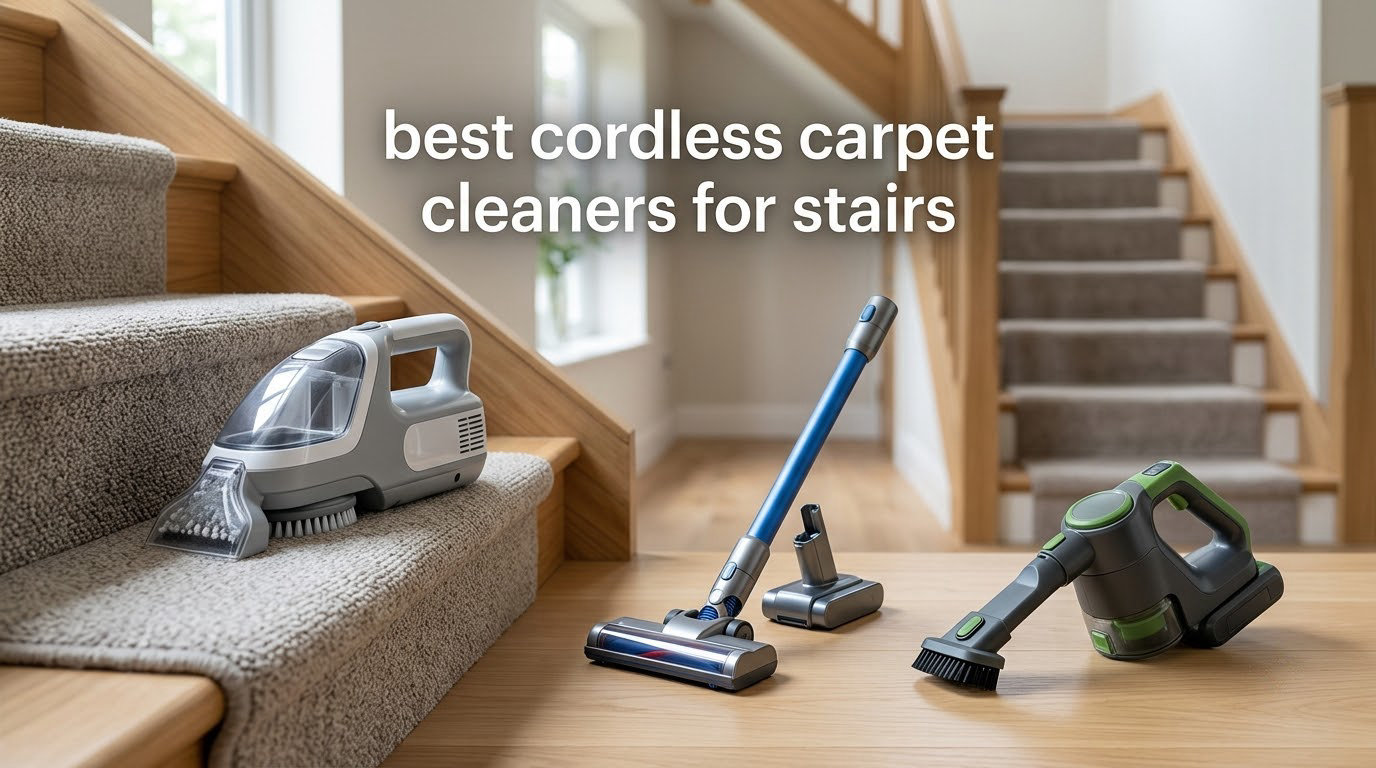 10 Best Cordless Carpet Cleaners for Stairs (October 2026) Guide