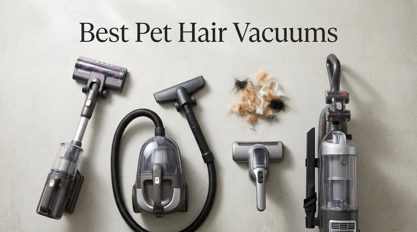 10 Best Pet Hair Vacuums (September 2026) Tested on Real Fur