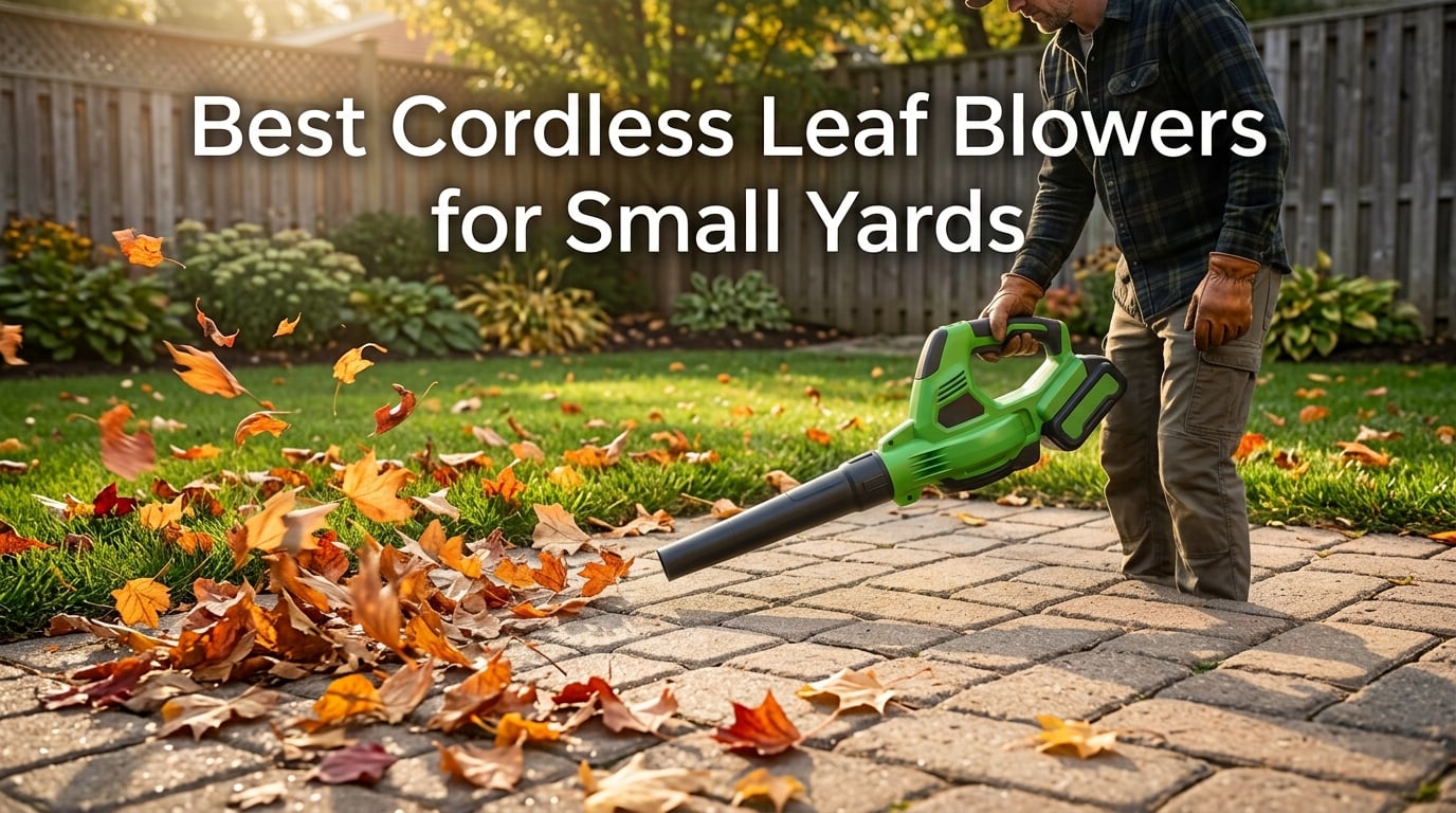 Best Cordless Leaf Blowers for Small Yards