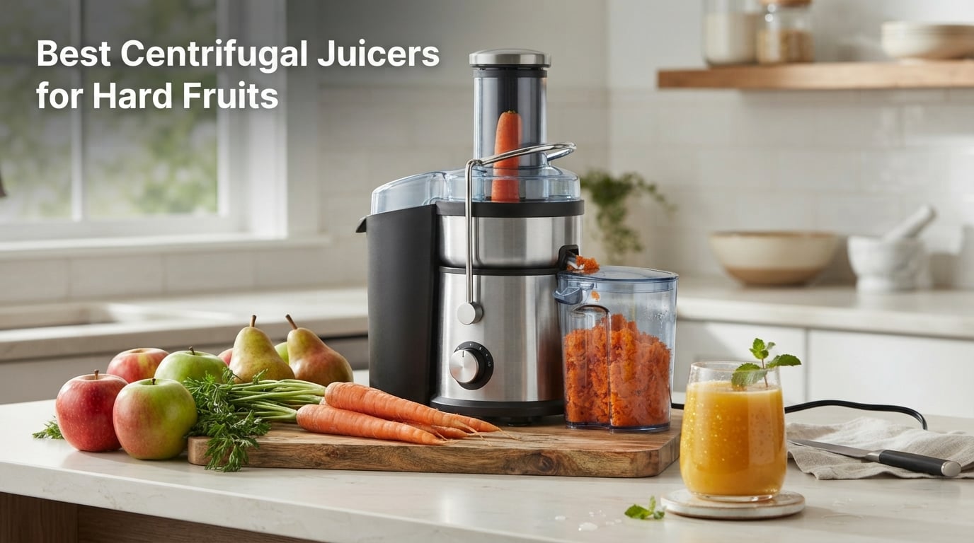 8 Best Centrifugal Juicers for Hard Fruits (September 2026) Tested