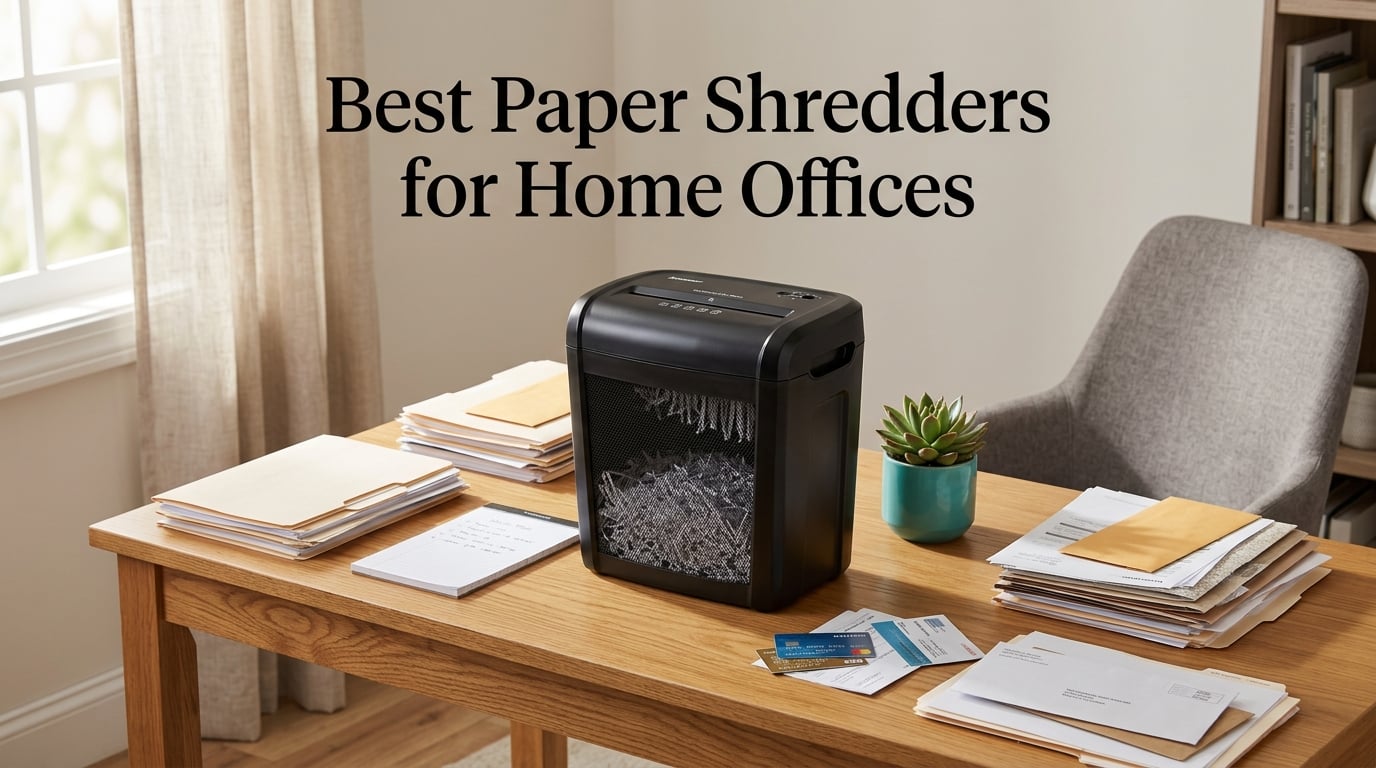 8 Best Paper Shredders for Home Offices (September 2026)