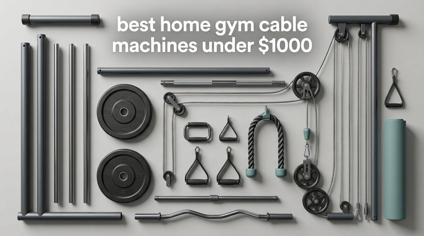 10 Best Home Gym Cable Machines Under $1000 (October 2026)