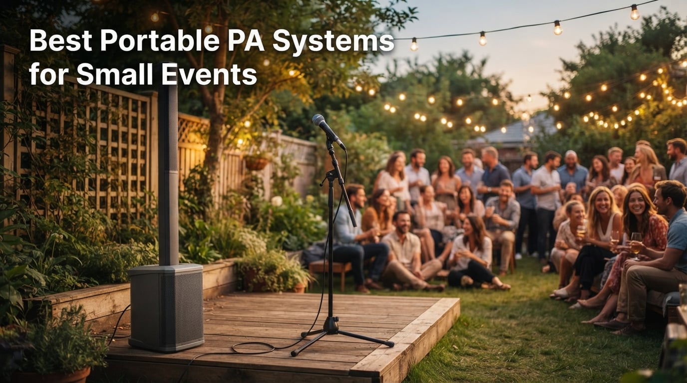 10 Best Portable PA Systems for Small Events (September 2026)