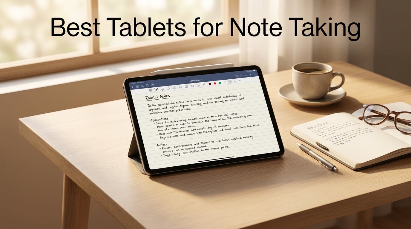 10 Best Tablets for Note Taking (October 2026) Expert-Tested Picks