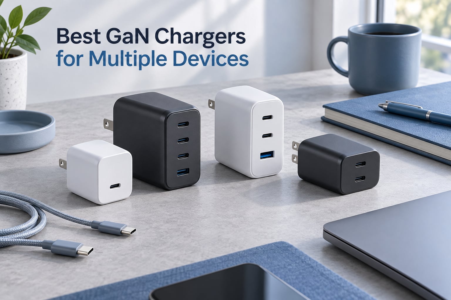 10 Best GaN Chargers for Multiple Devices (October 2026)