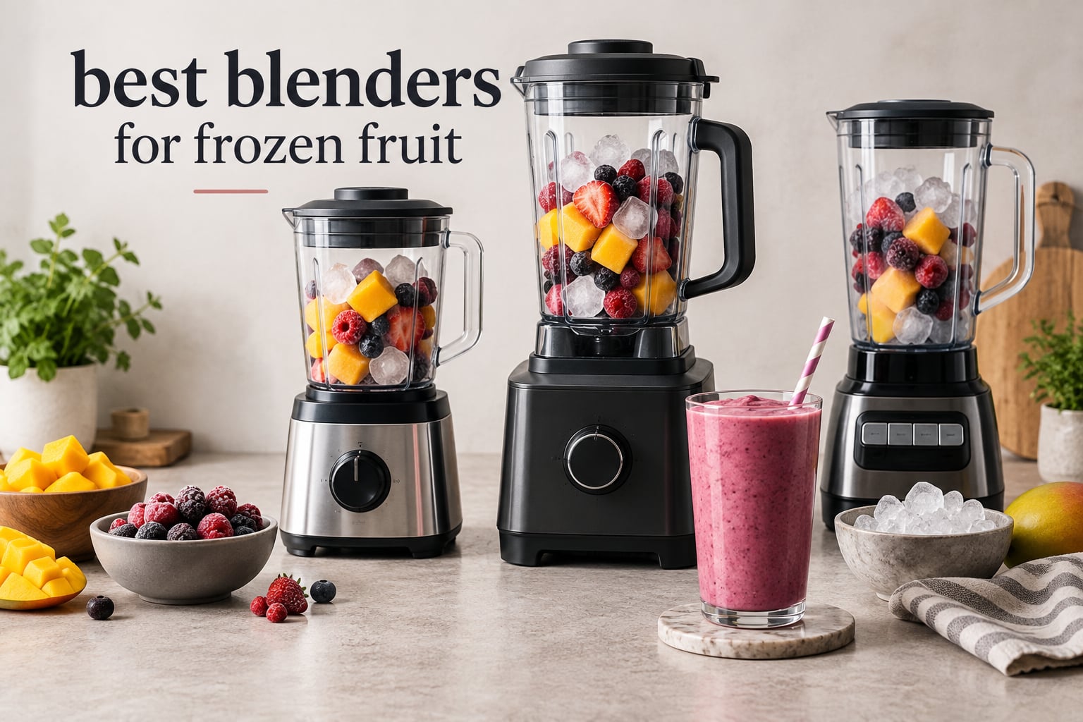 12 Best Blenders for Frozen Fruit (October 2026) Tested