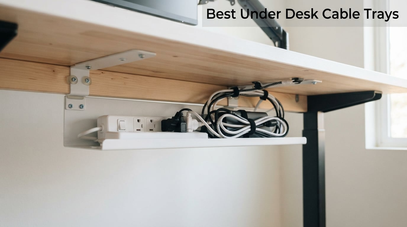 10 Best Under Desk Cable Trays (September 2026) for a Clean Setup