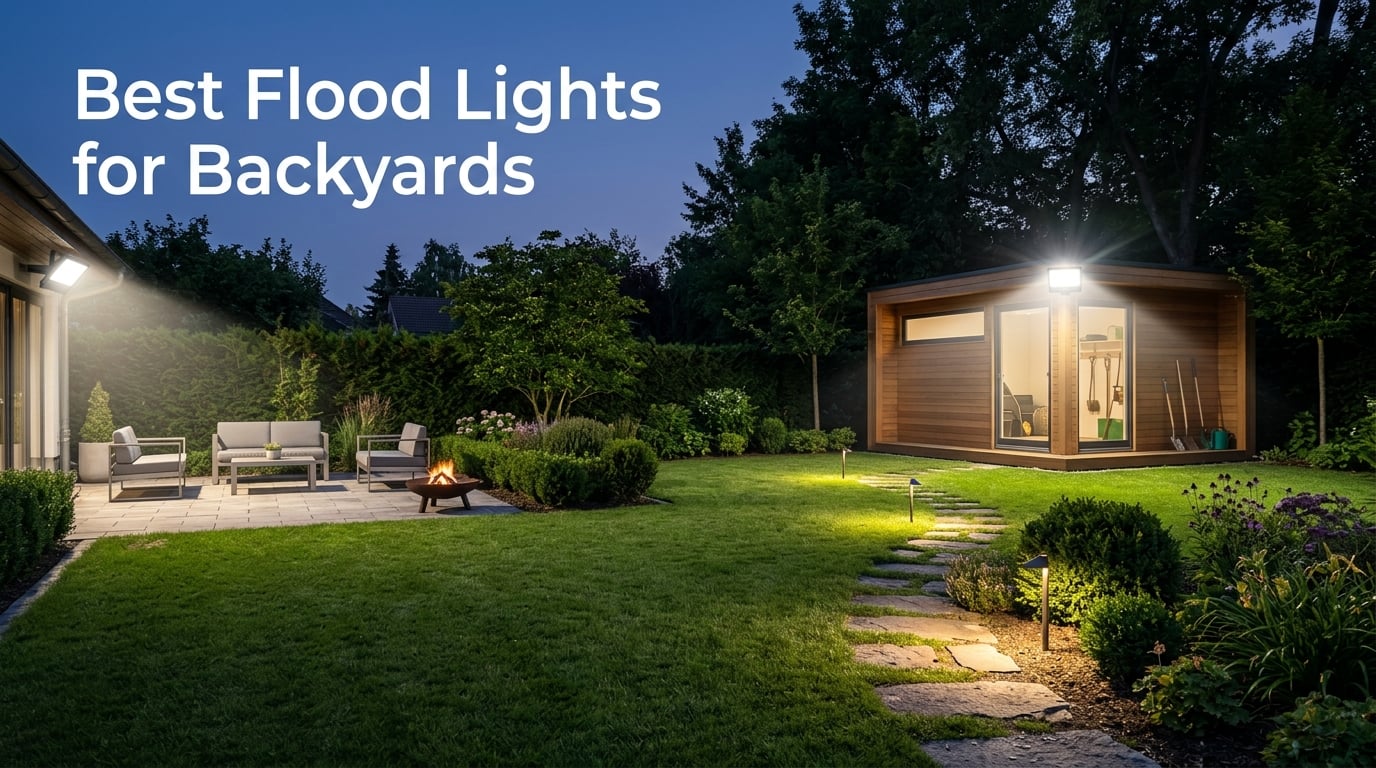 10 Best Flood Lights for Backyards (October 2026) Tested Picks