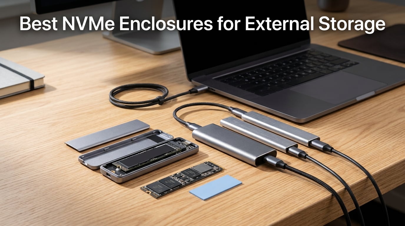 10 Best NVMe Enclosures for External Storage (September 2026) Tested