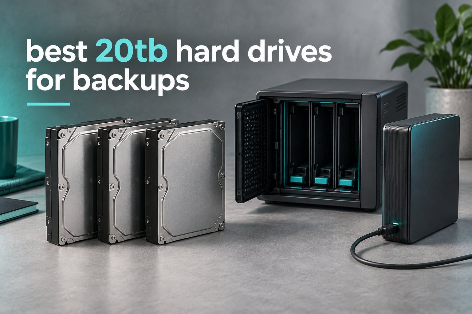 10 Best 20TB Hard Drives for Backups (October 2026) Reviewed