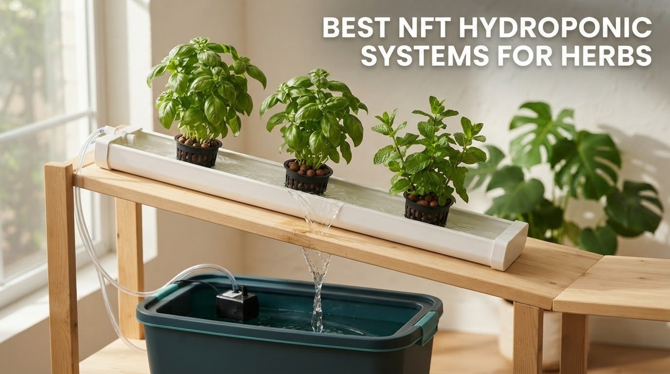 10 Best NFT Hydroponic Systems for Herbs (October 2026)