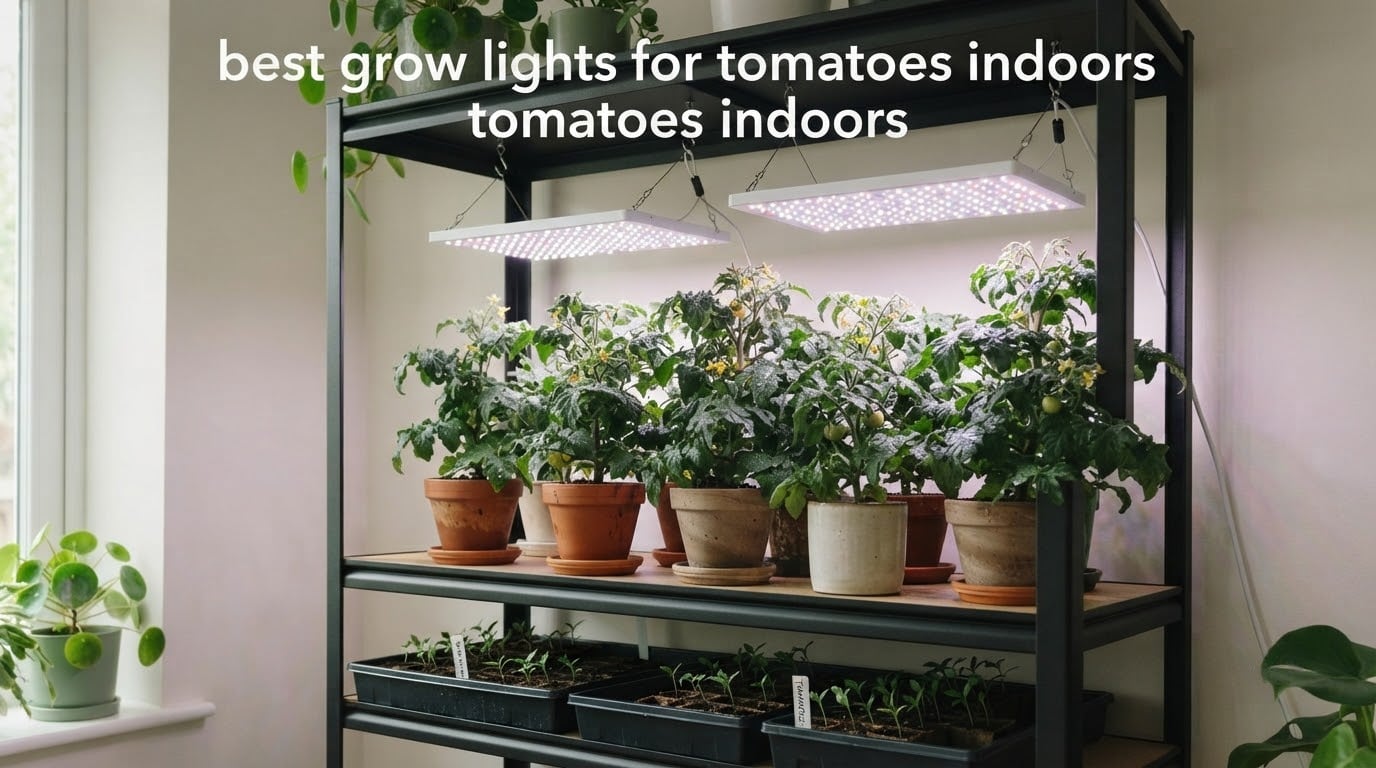 8 Best Grow Lights for Tomatoes Indoors (October 2026)