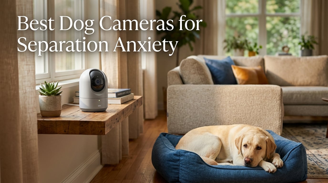 8 Best Dog Cameras for Separation Anxiety (September 2026) Tested