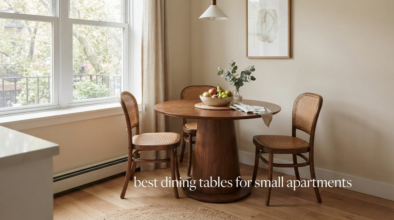 10 Best Dining Tables for Small Apartments (October 2026)