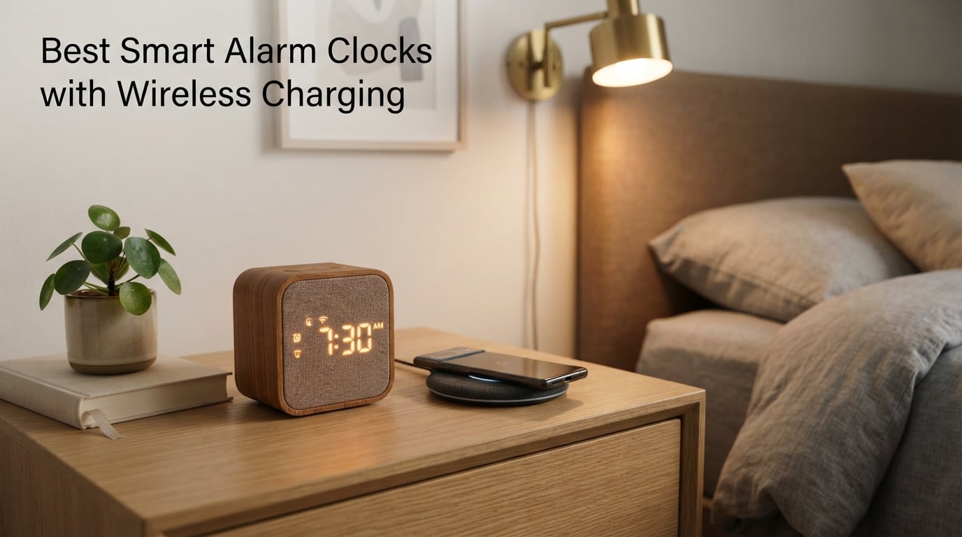 Best Smart Alarm Clocks with Wireless Charging