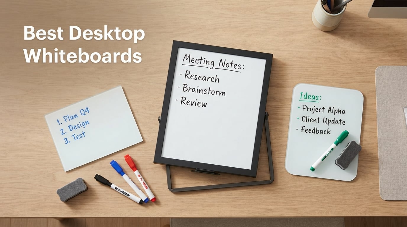 8 Best Desktop Whiteboards (September 2026) Tested & Compared
