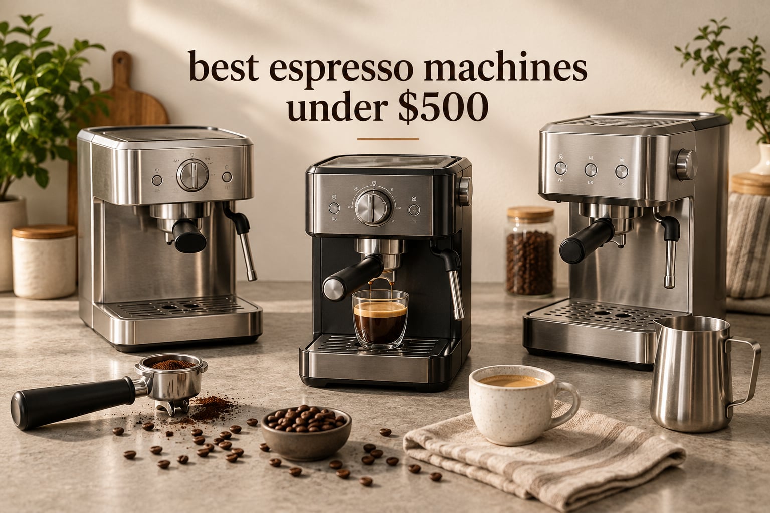 10 Best Espresso Machines Under $500 (October 2026)