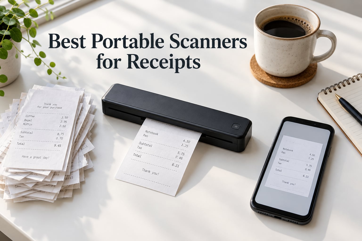 Best Portable Scanners for Receipts