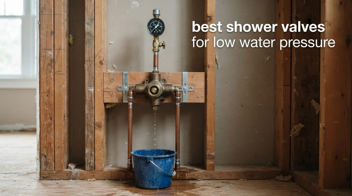 10 Best Shower Valves for Low Water Pressure (October 2026)