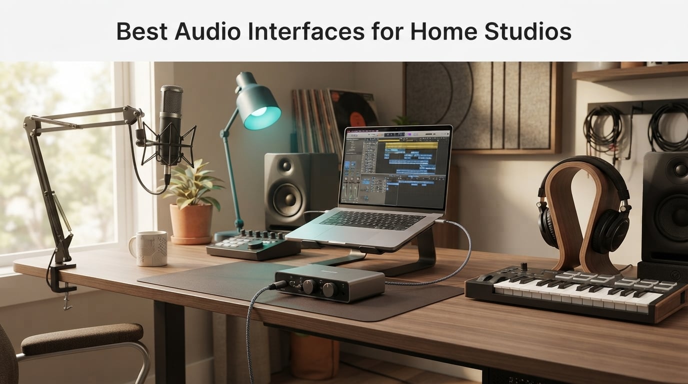 Best Audio Interfaces for Home Studios