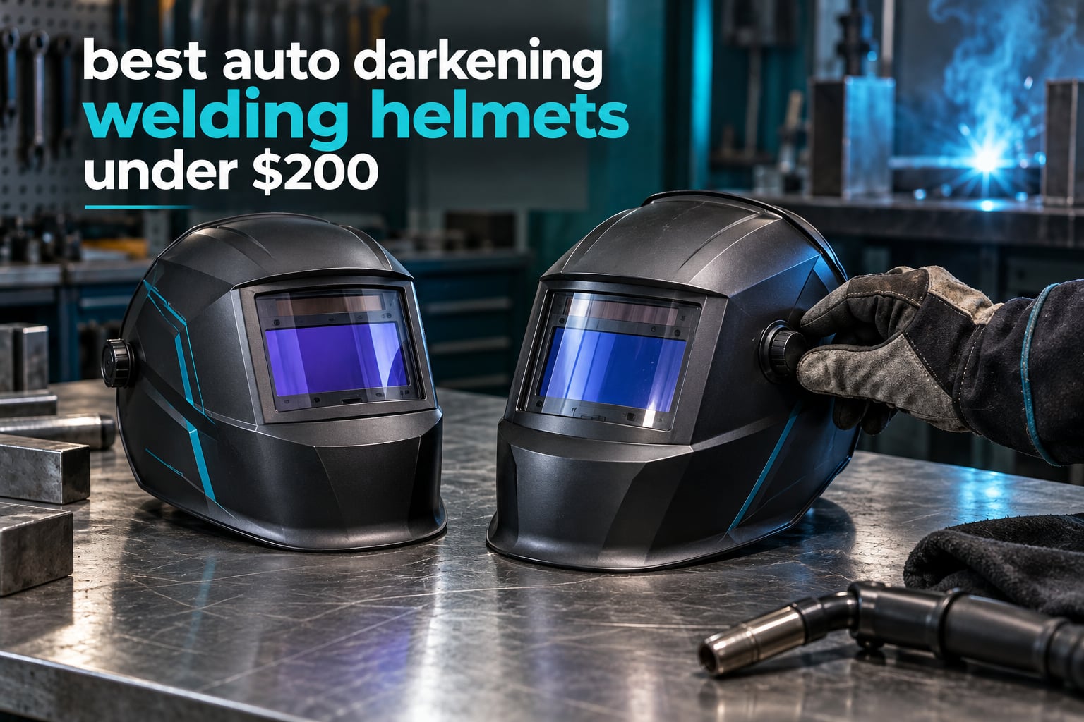 10 Best Auto Darkening Welding Helmets Under $200 (October 2026)