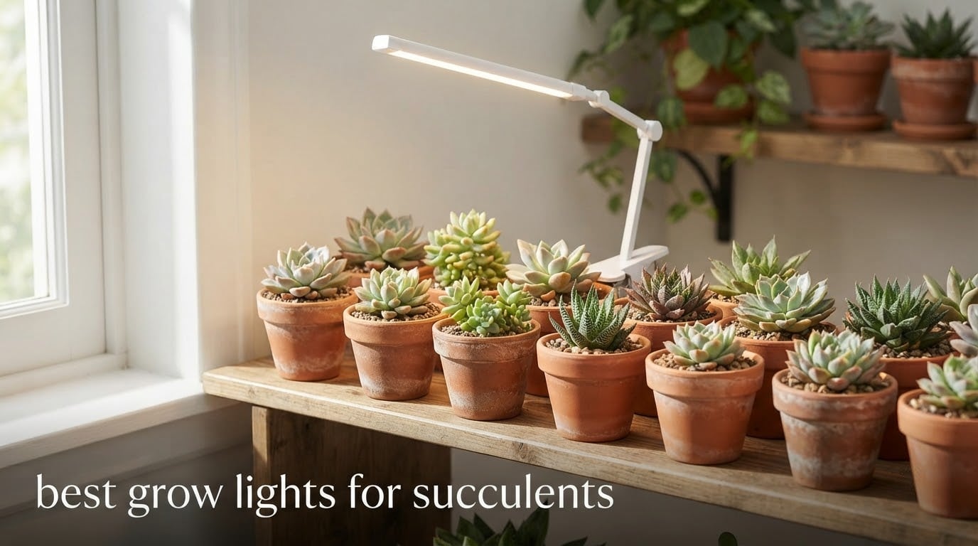12 Best Grow Lights for Succulents (October 2026) Tested