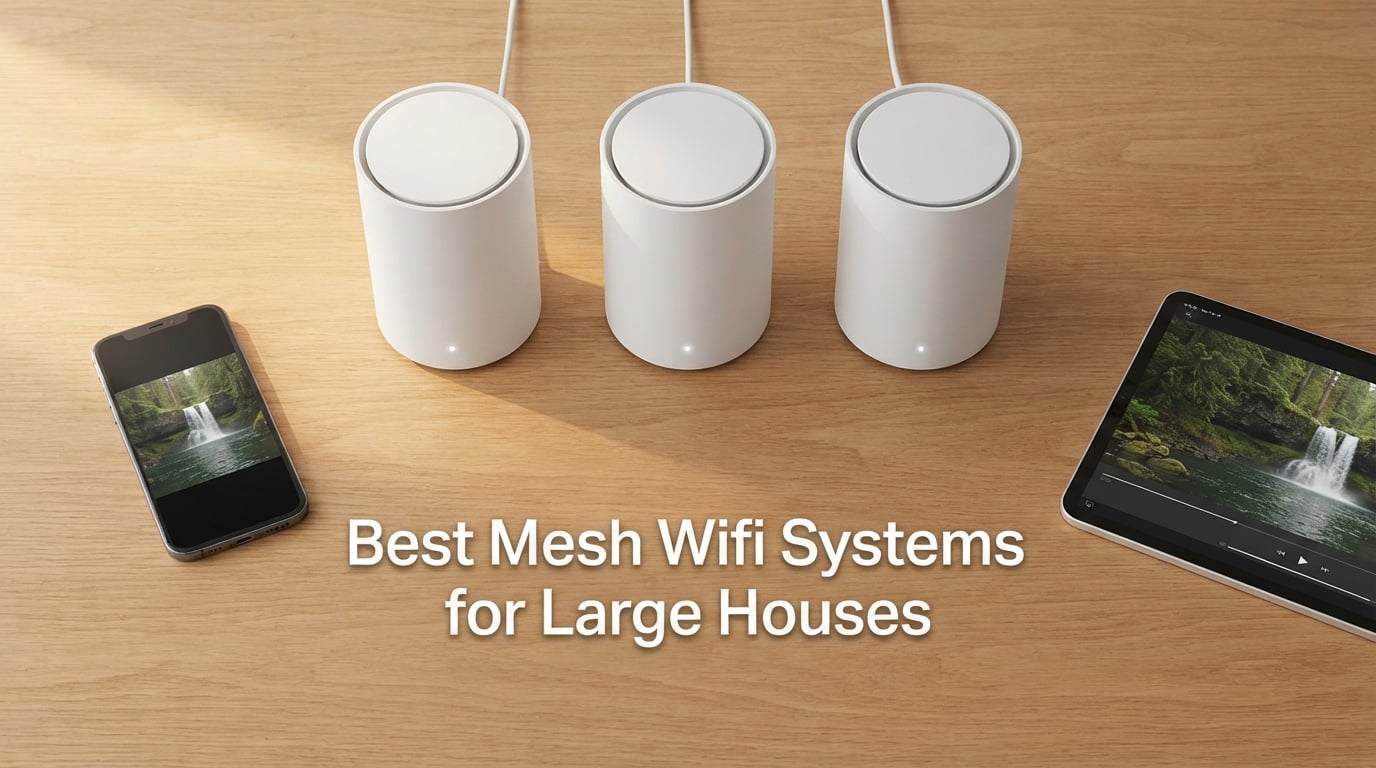 8 Best Mesh WiFi Systems for Large Houses (October 2026)