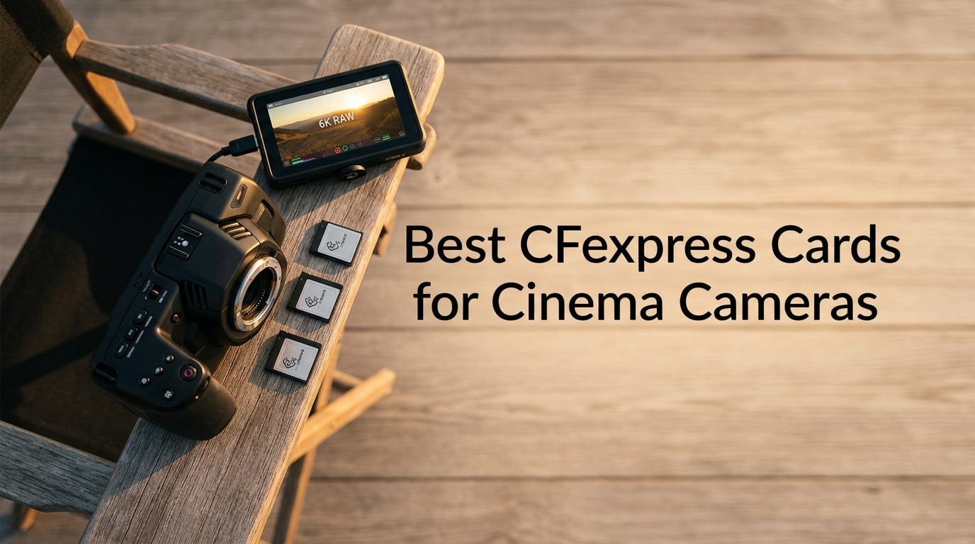 Best CFexpress Cards for Cinema Cameras