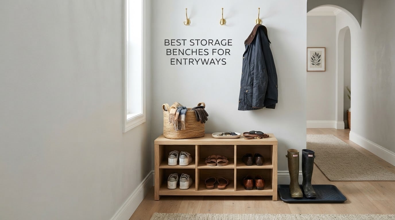 10 Best Storage Benches for Entryways (October 2026) Guide