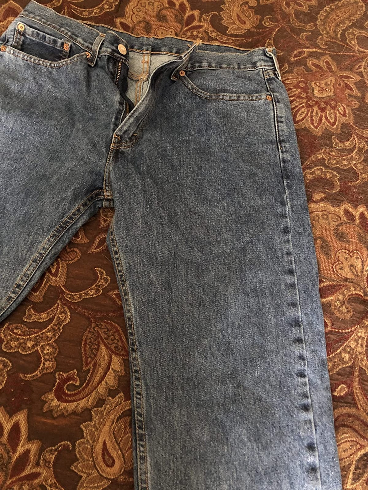 Levi's Men's 505 Regular Fit Jeans customer photo 2