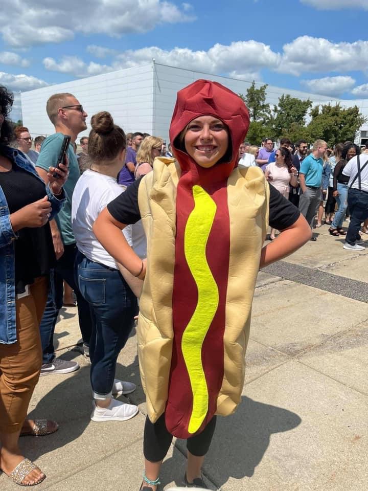 Rasta Imposta Lightweight Hot Dog Costume customer photo 1