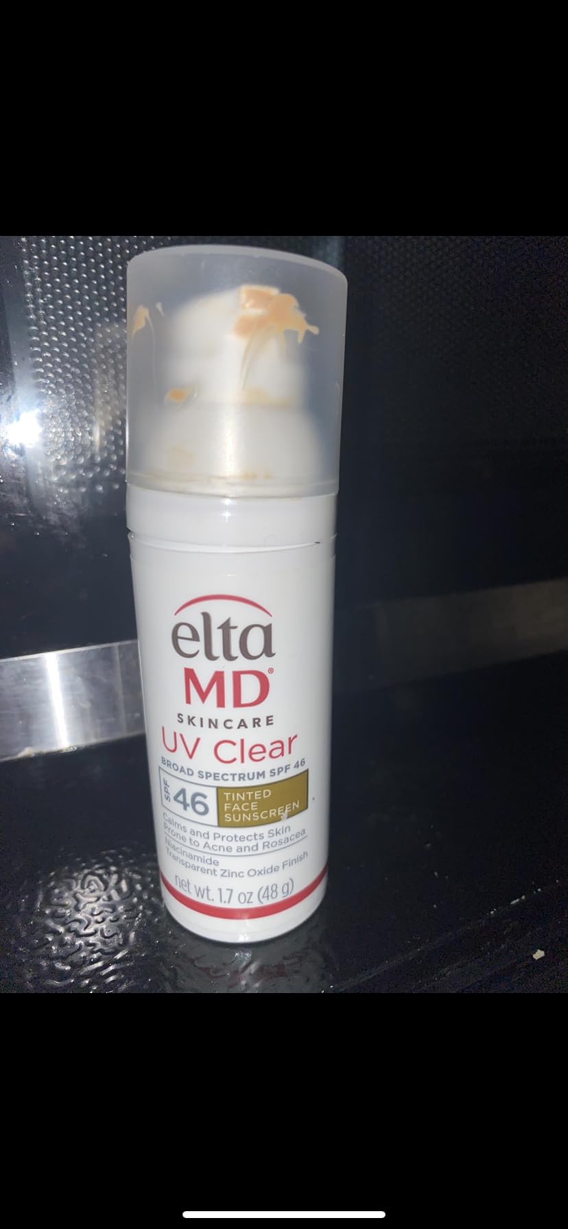 EltaMD UV Clear Face Sunscreen with Zinc Oxide, Oil-Free, SPF 46 and SPF 50 customer photo 1