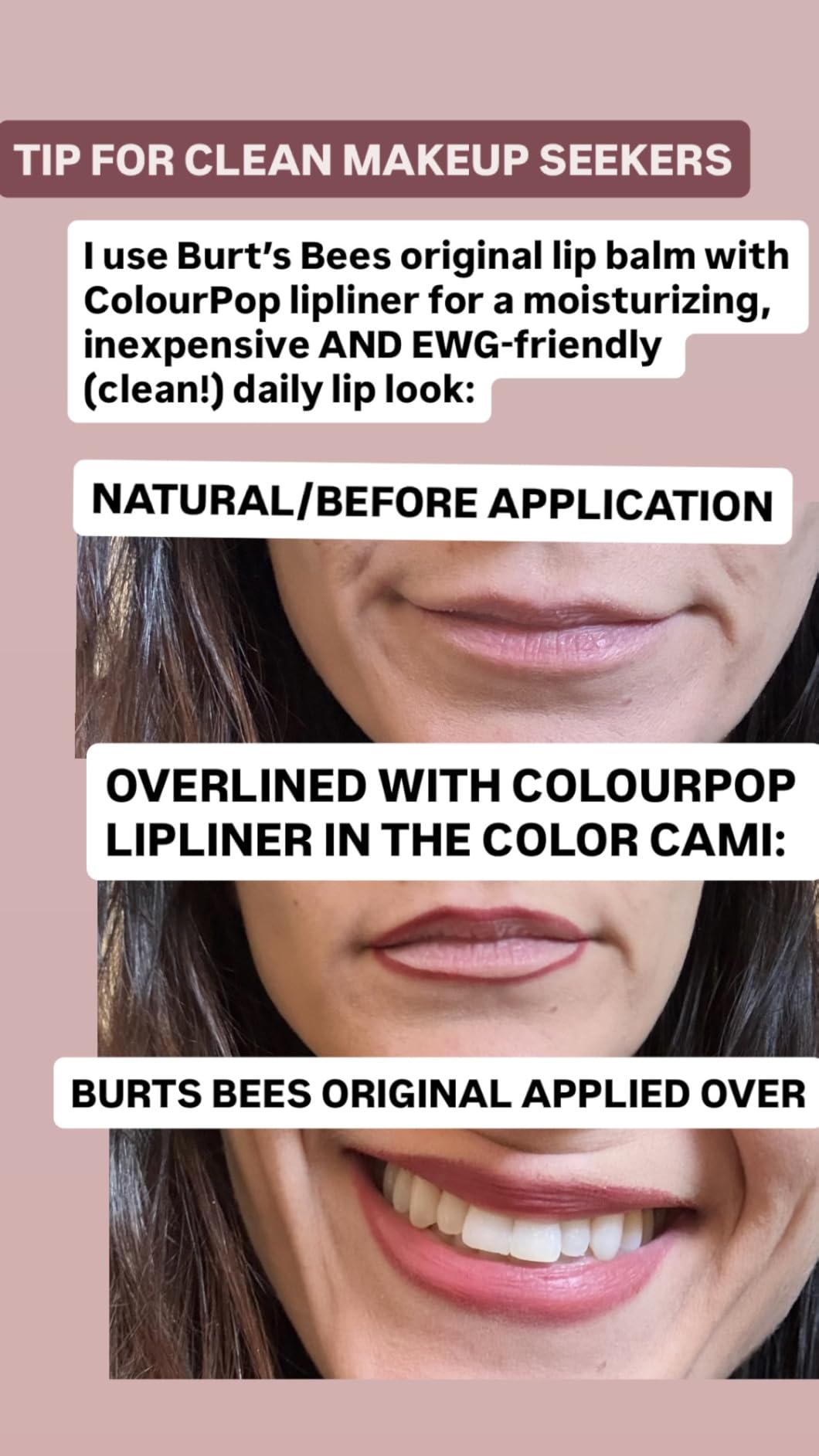 Burt's Bees 100% Natural Moisturizing Lip Balm (Original Beeswax) customer photo 1