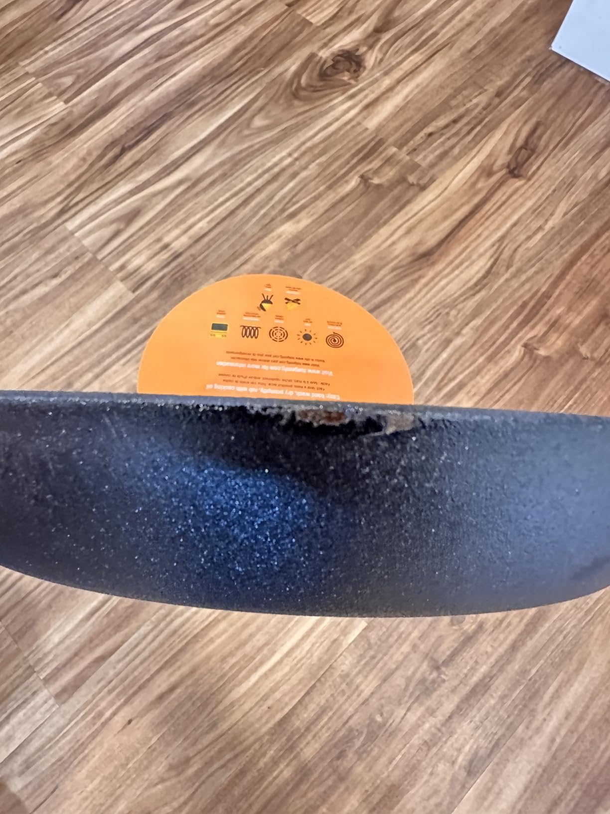 Lodge Pre-Seasoned Carbon Steel Skillet, Long Handle, 8 Inches customer photo 1
