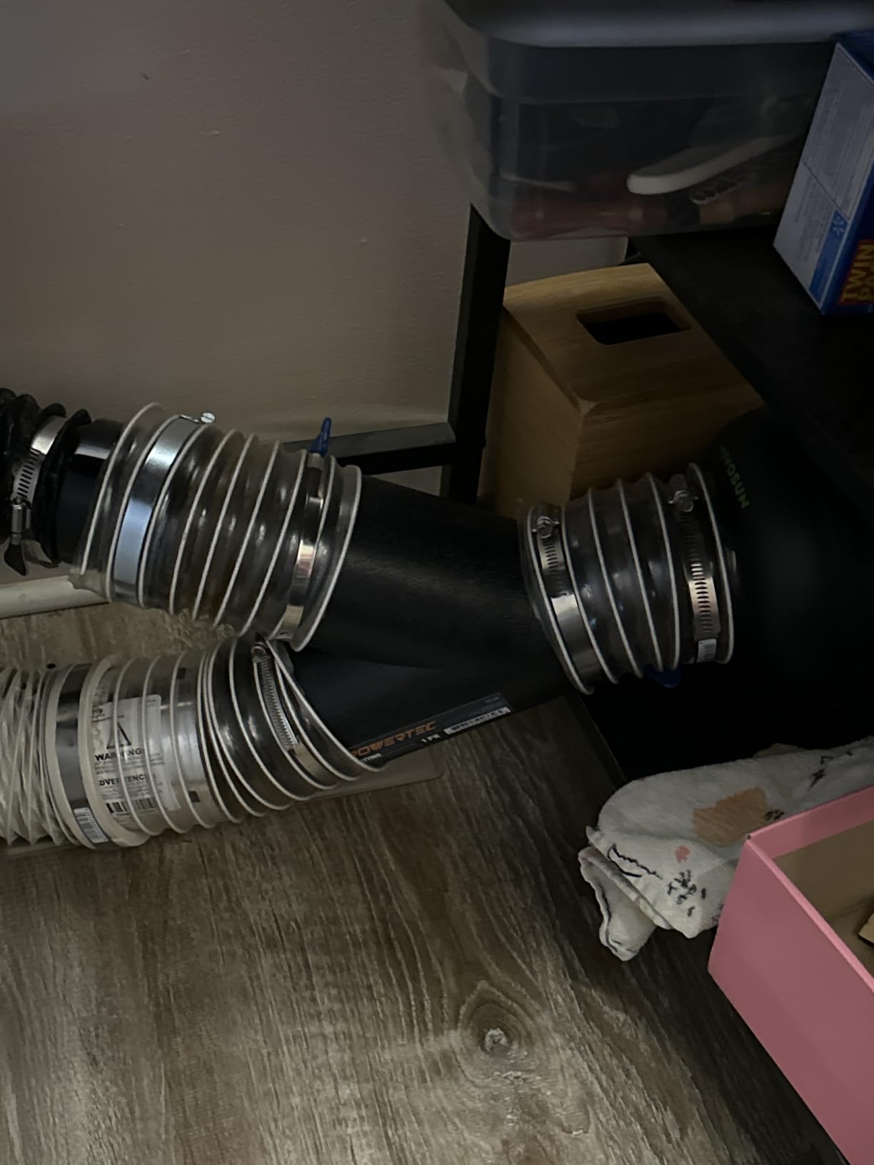 POWERTEC 4 Inch Y Fitting for 4